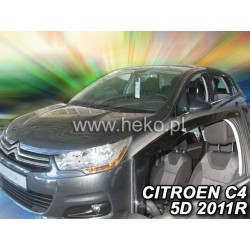 Ofuky - Citroen C4, 5dv., r.v. 11/2009-2018 (+ zadní)