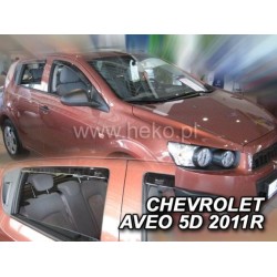 Ofuky - Chevrolet Aveo Hatchback, 5dv., r.v. 3/2011-2020 (+zadní)