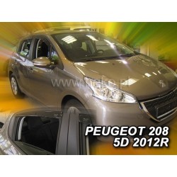 Ofuky - Peugeot 208, 5dv., od 3/2012- (+zadní)