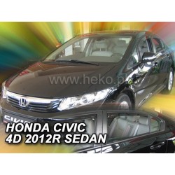 Ofuky - Honda Civic Sedan, 4dv., r.v. 9/2011-12/2016 (+zadní)