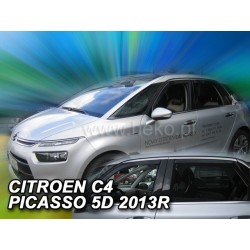 Ofuky - Citroen C4 Picasso, 5dv., od 2/2013- (+zadní)