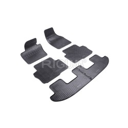 Gumové autokoberce - Seat Alhambra, 7míst, r.v. 6/2010-12/2022