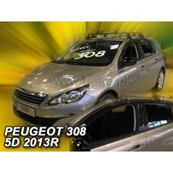 Ofuky - Peugeot 308 Hatchback, 5dv., od 9/2013- (+ zadní)