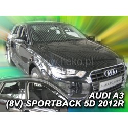 Ofuky - Audi A3 Sportback, r.v. 9/2012-8/2021 (+zadní)