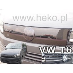 Zimní clona - VW T6 Transporter/Caravelle, od 4/2015- (horní, černý rošt)