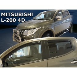 Ofuky - Mitsubishi L200, Double Cab, 4dv., od 11/2014- (+zadní)