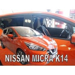 Ofuky - Nissan Micra (K14), 5dv., od 12/2016- (+zadní)