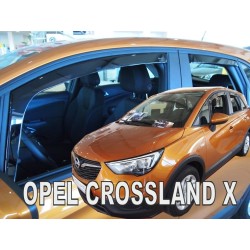 Ofuky - Opel Crossland X, 5dv., od 3/2017- (+zadní)