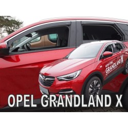 Ofuky - Opel Grandland X, 5dv., od 6/2017- (+zadní)
