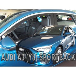 Ofuky - Audi A3 (Y8) Sportback, 5dv., od 3/2020- (+ zadní)