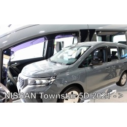 Ofuky - Nissan Townstar, 5dv., od 12/2021- (+zadní)