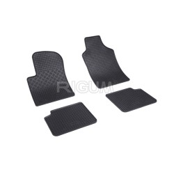 Gumové autokoberce - Fiat 500, od 7/2007-