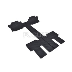 Gumové autokoberce - Hyundai Staria, 7míst, od 1/2021 (2. + 3. řada)