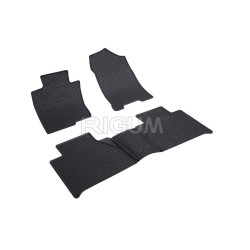 Gumové autokoberce - Nissan Navara, od 2016- (+ tunel)