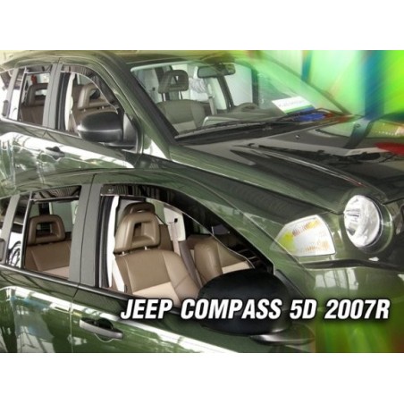 Ofuky - Jeep Compass, 5dv., r.v. 8/2006-12/2015 (+zadní)